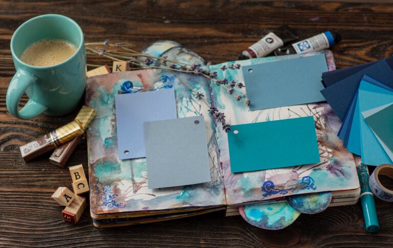 Mixing Textures And Paper For Visual Impact